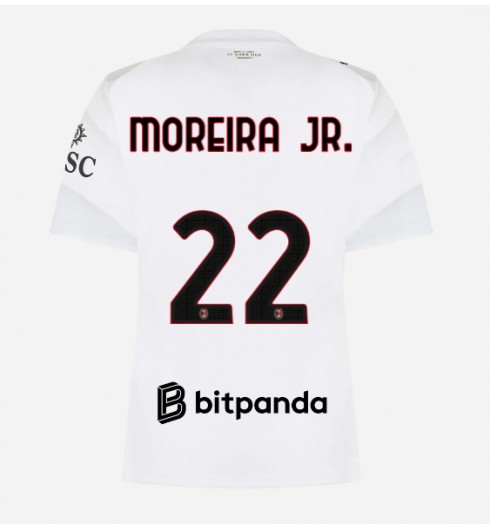 AC Milan Diego Moreira #22 Venkovní Dres pro Dámské 2026-27 Krátký Rukáv AC Milan Diego Moreira #22 Venkovní Dres pro Dámské 2026-27 Krátký Rukáv